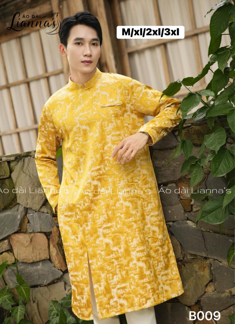 Tổng hợp các mẫu áo dài Tết cho nam nổi bật nhất 2026 các mẫu áo dài Tết cho nam