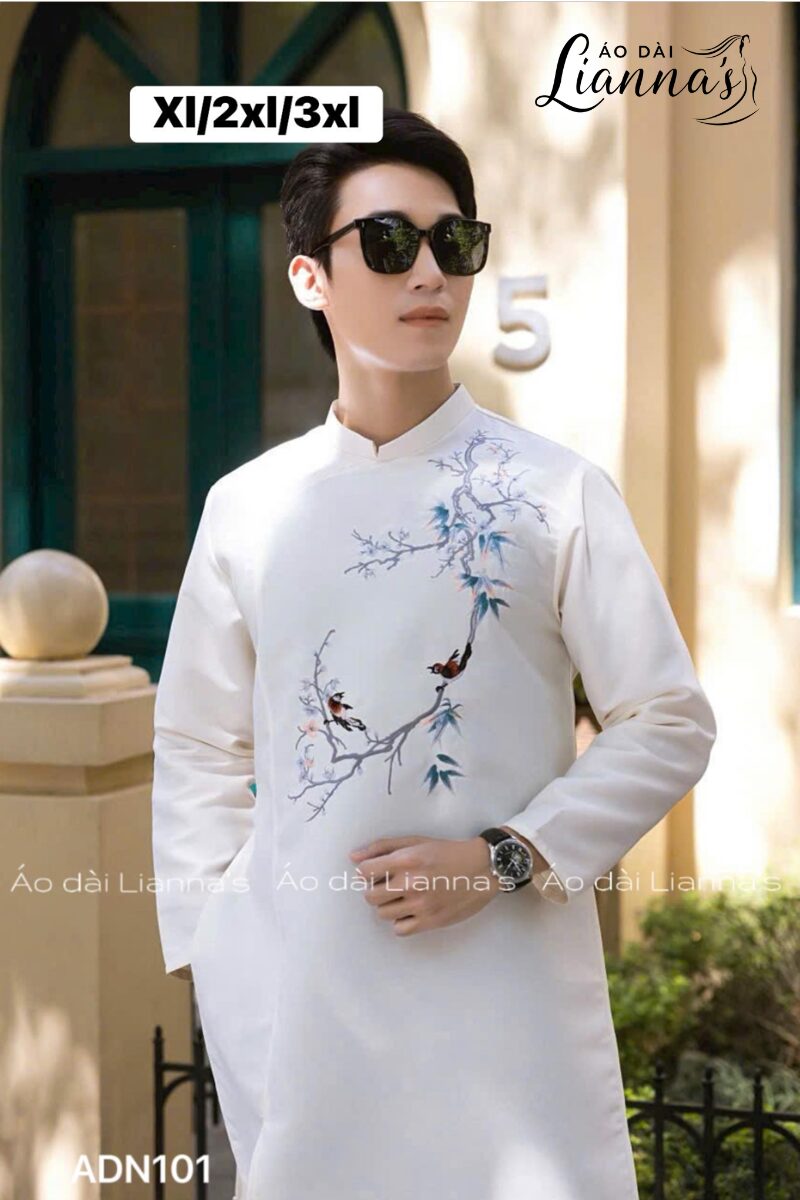 Tổng hợp các mẫu áo dài Tết cho nam nổi bật nhất 2026 các mẫu áo dài Tết cho nam