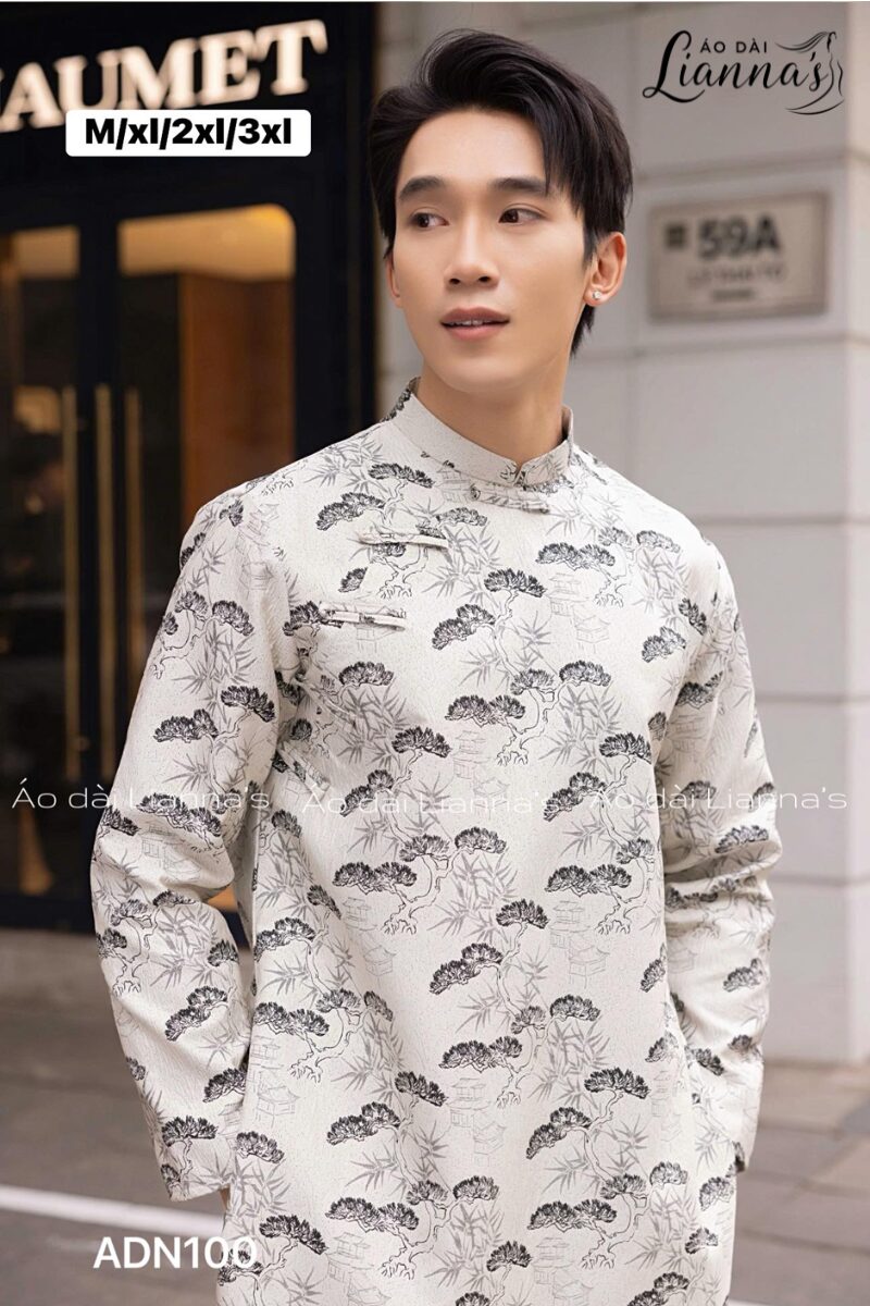 Tổng hợp các mẫu áo dài Tết cho nam nổi bật nhất 2026 các mẫu áo dài Tết cho nam