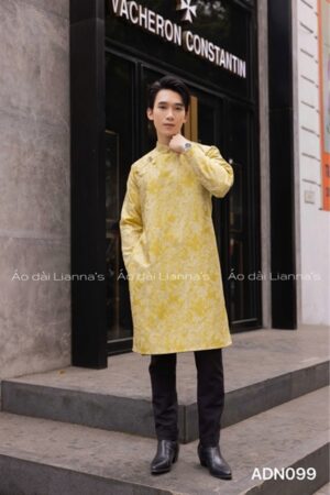 Áo dài nam gấm vàng kiotviet 1c4c0c20db52765c2a28245f2fed8b74