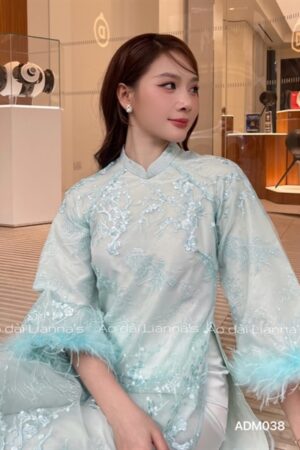 Áo dài linn xanh tay long vũ kiotviet 2679bcf7e533357af658c5c4c5dec754