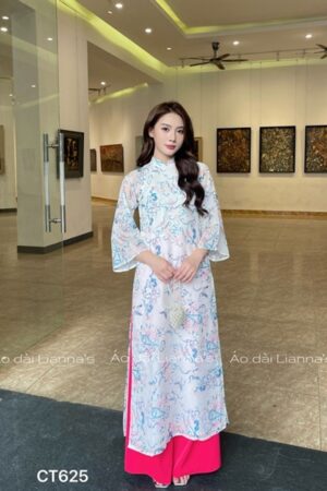 Áo dài suong trang họa tiet quan hong sen kiotviet 50ac77f89359326171ad247f1ec30eeb