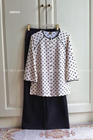 Áo bà ba chấm bi