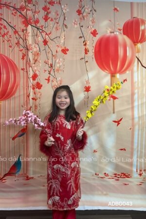 Áo dài bé gái đỏ tay long vũ kiotviet 9f8ac7a897f5cca909b5e9c214619b2b
