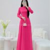 Áo dài lụa thái Tuấn hồng sen kiotviet ae1ea47e9f089574734f2034cafdd6ed
