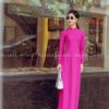 Áo dài truyền thống Hồng sen hoa nhí kiotviet cb1069b3d54b0215357b0b9113f33b3b