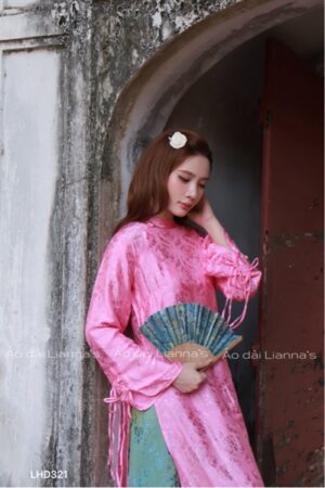 Áo dài tơ tằm Hồng tươi kiotviet 4037db24350e6ea81f52508e6b46660e
