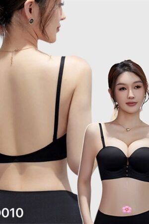 Bra mặc hở lưng in black
