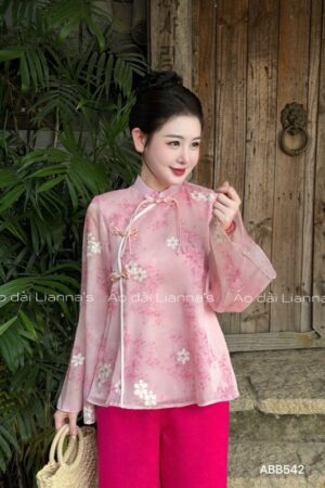 Áo bà ba tơ hoa hồng kiotviet a8306d0489fc50b9365b8baa7d44da94