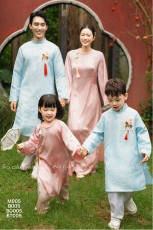 Áo dài bé trai xanh bính ngọ kiotviet cfa62d6bd7aeb5cf449b3ce00b6f4b75