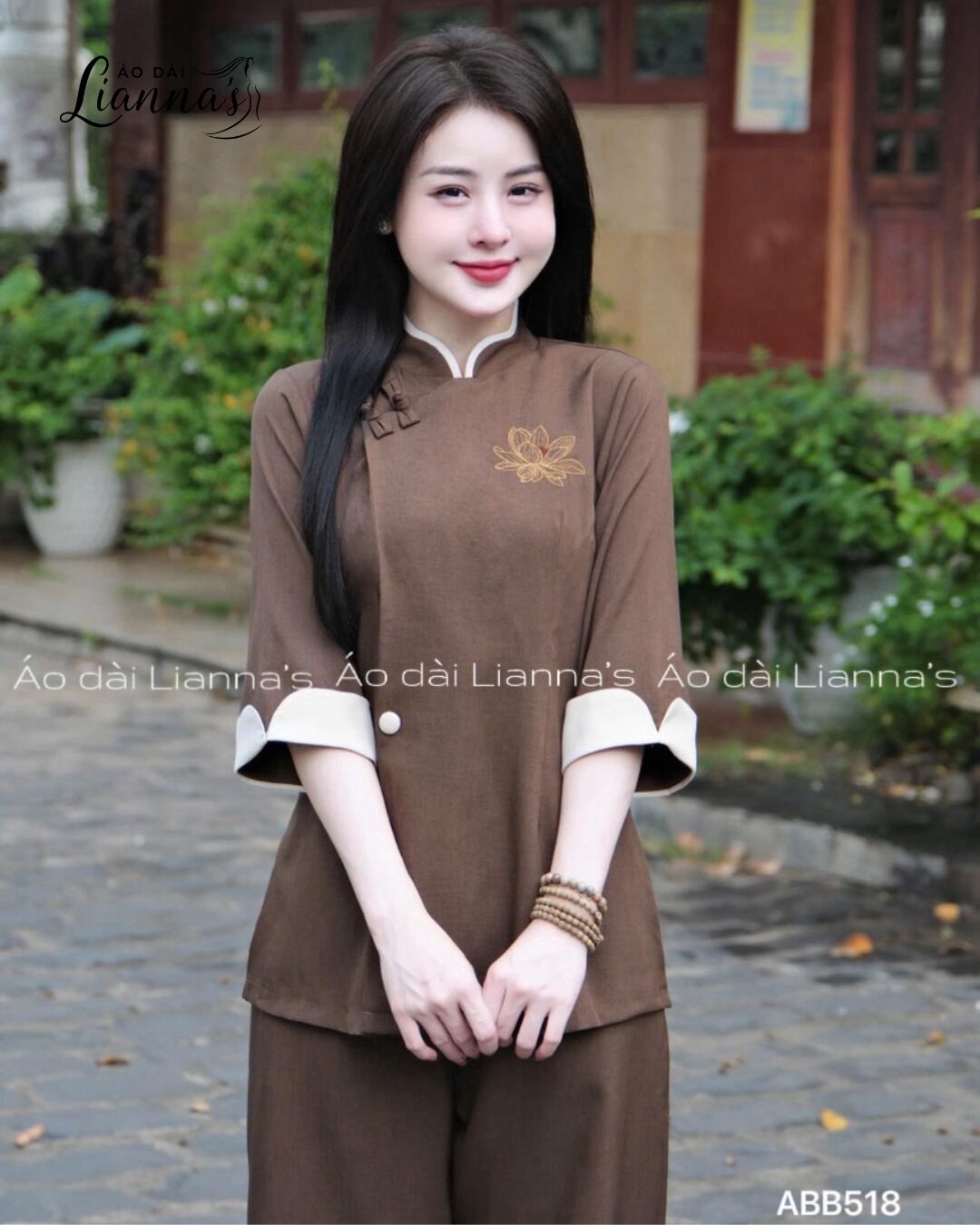 Pháp Phục Cao Cấp Tại Mỹ – Vẻ Đẹp Trang Nghiêm & Đẳng Cấp Từ Áo dài Lianna’s phap phuc cao cap tai my 4