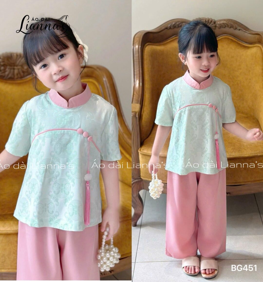 Sét Bà Ba Gấm Thọ Cho Bé – Nét Đẹp Truyền Thống Dành Cho Thiên Thần Nhỏ set ba ba gam tho cho be 1