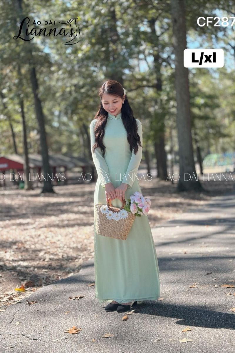 Áo dài chiffon 4 tà mới nhất 2026