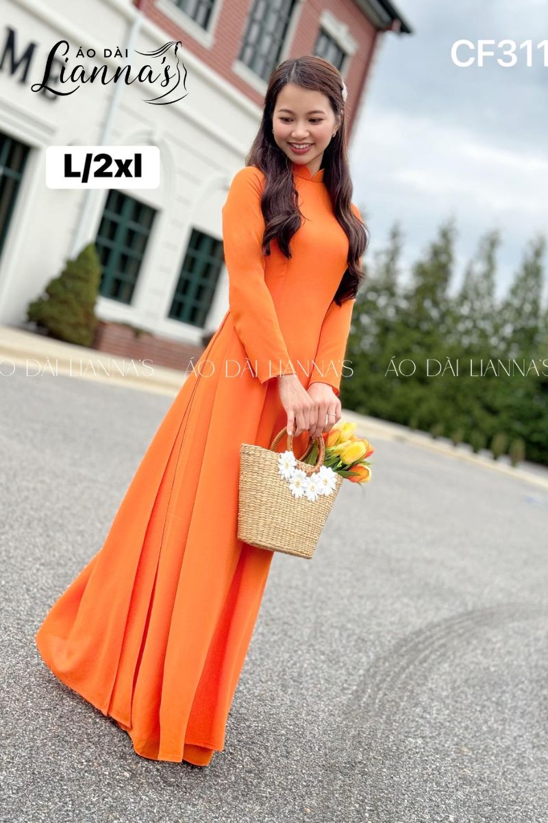 Áo dài chiffon 4 tà mới nhất 2026