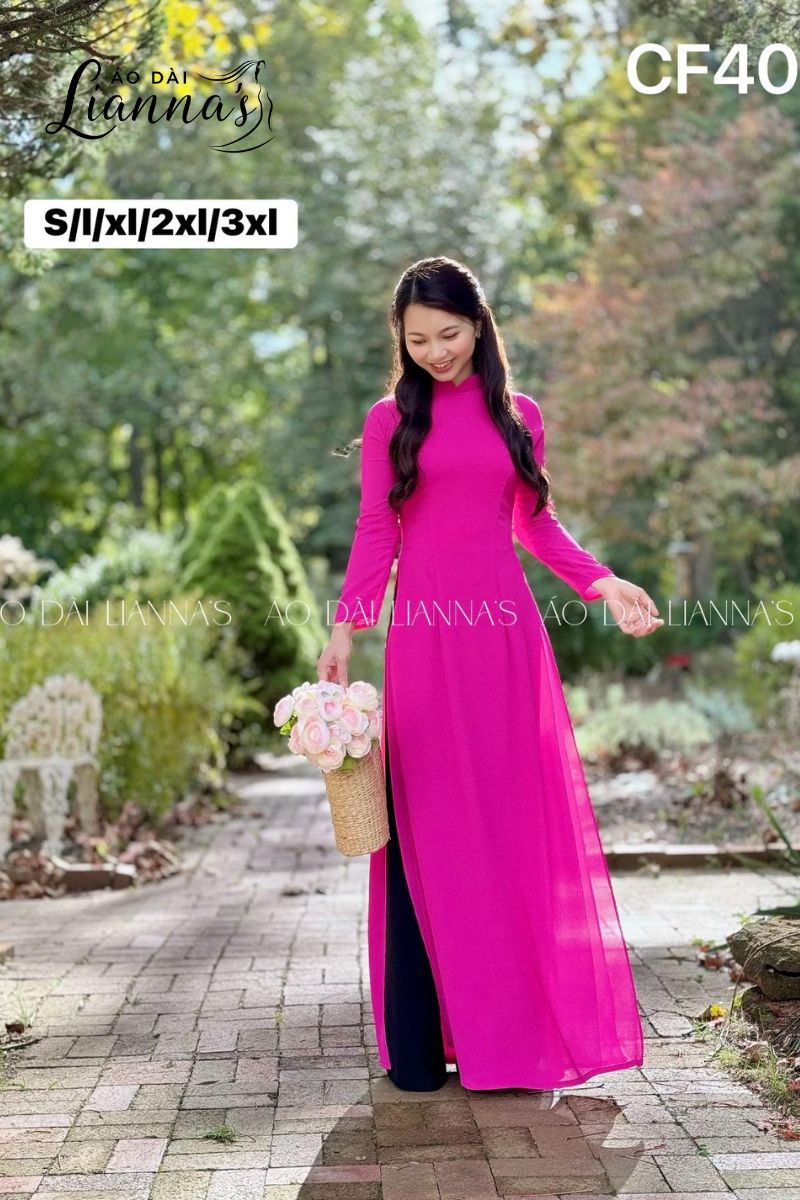 Áo dài chiffon 4 tà mới nhất 2026