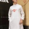 Áo dài Nam kem thêu mây đỏ kiotviet 28c9a9a936ba49ac2975c5c24298f72b