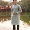 Áo dài nam gấm xanh lá kiotviet 3e378ffecc943da873a0e4c195e9620c