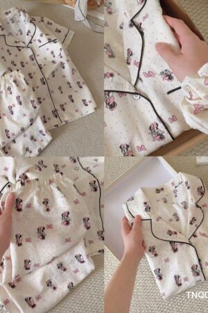 set Pj đũi hello kitty trắng