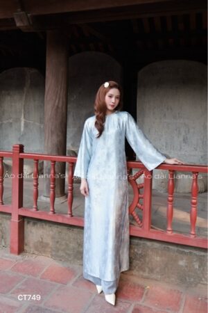 Áo dài suông lá trúc xanh kiotviet 962553bc553ad2881733319754af01ff