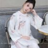 Áo dài cách tan trắng suong cá chép hoa sen kiotviet b07490cc08c184be7673375429c1388d