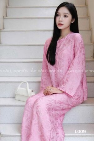 Bà ba tơ tằm nha xá chữ thọ hồng tươi