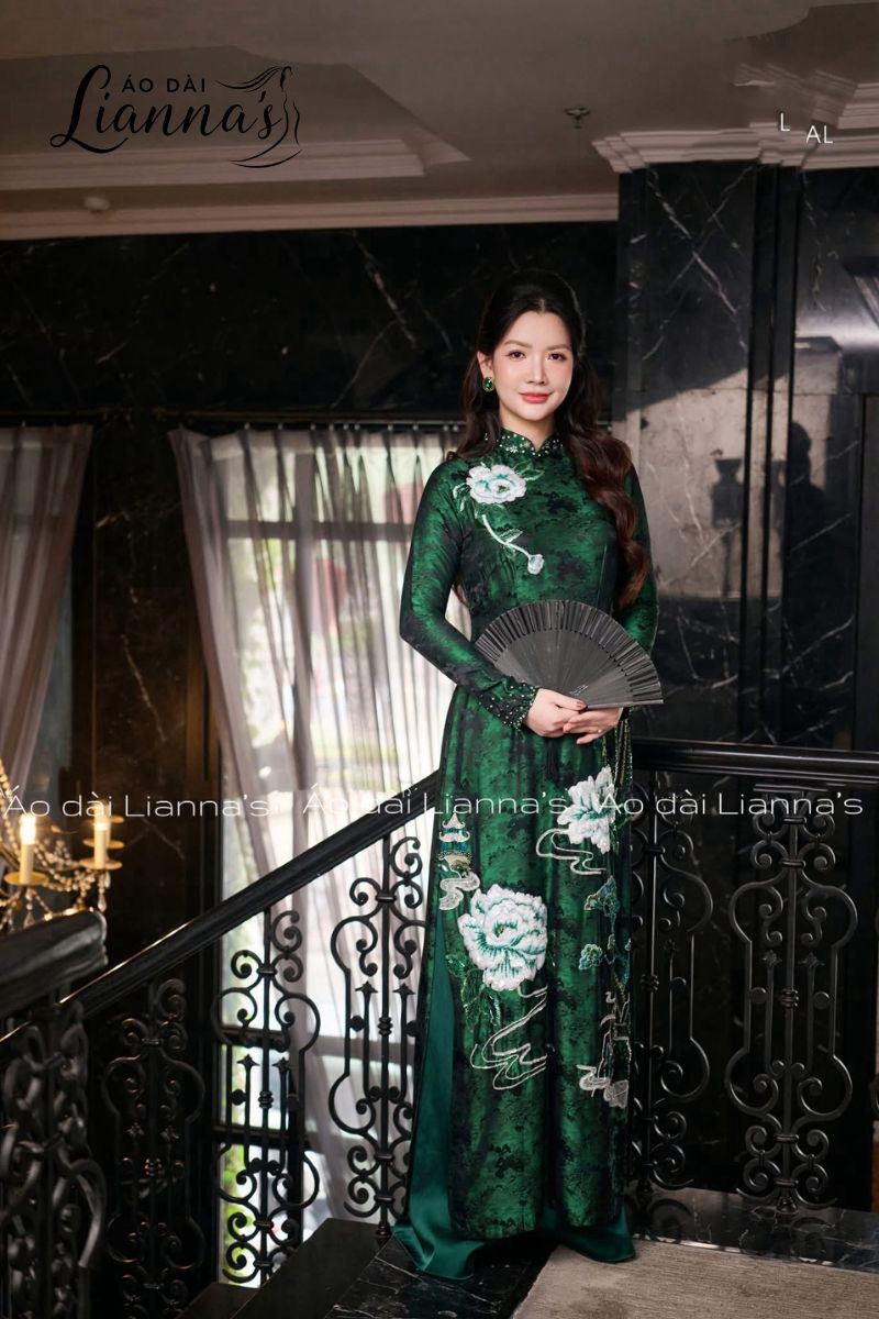 mẫu áo dài cho mẹ