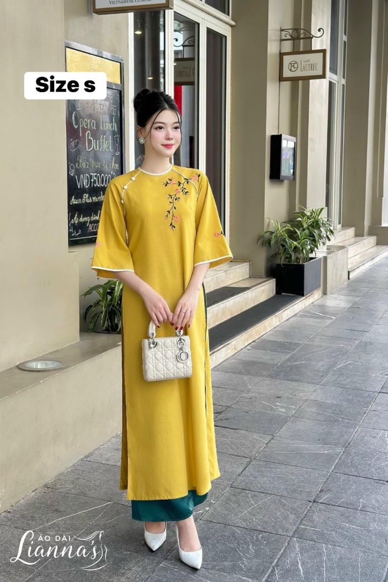 áo dài cưới cô dâu Việt thế hệ 2