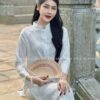 áo ba ba gấm hoa cuc trang gài nút Ngọc trai kiotviet 1107c8c41f7ae6f28b9ef6504d81ea7a