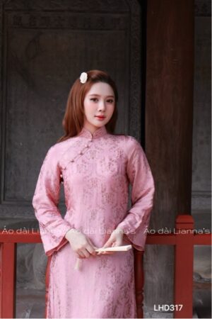 Áo dài tơ tằm hà đông Hồng ruốt kiotviet 2bf8e5d1ddf15f9820a0d4ed1bbc5559