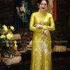 Áo dài mẹ vàng canh thêu cặp công kiotviet 698a62a894ae70e42ac9eaa8a6937e2e