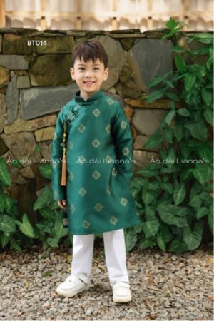 Áo dài bé trai Tết xanh kiotviet 9e51468ac656b4c58cb0255c2a640a7d