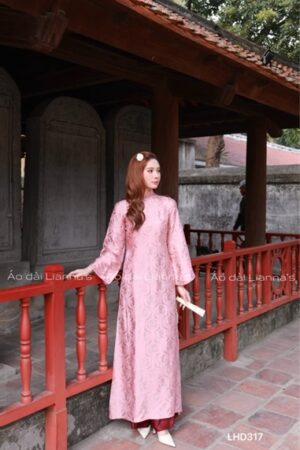 Áo dài tơ tằm hà đông Hồng ruốt kiotviet a402d625a7183a59bb26cf22becacaf7