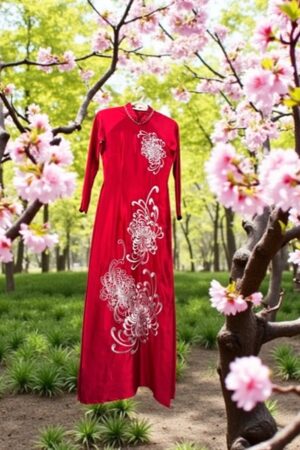 Áo dài thiết kế valentino đỏ theu kiotviet c99c4b3e62132168a08a2f56a4b821cc