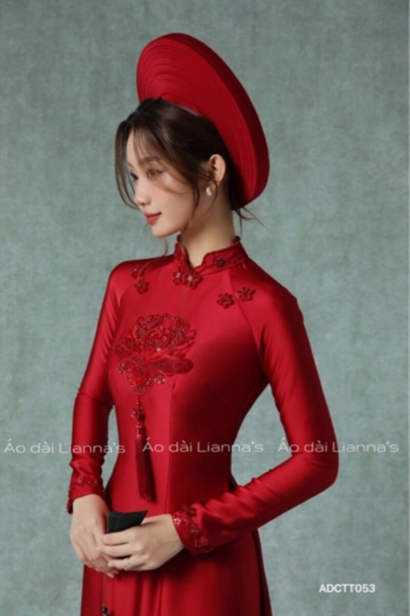 khan dong co dau ao dai cuoi 3