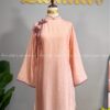 Áo dài tencel 4 ta hồng kết nơ kiotviet 166eac9235bf264647d42a6a37f1e948