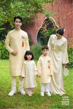 Áo dài nam vàng nhạt bính ngọ kiotviet 2335aa0526b64a8fe66792247240b7e5