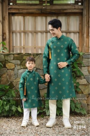 Áo dài nam Tết xanh kiotviet 2b87d693584d0163b29444a273896a61