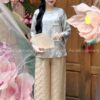 Set bà ba gấm lụa chữ thọ xám quan kem kiotviet 48bda28e8c83ae6319124dd6070ae72e