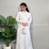 Áo dài suông trắng họa tiết bướm kiotviet 8d4076f3837b3f0fb3646c78dbb3bed5