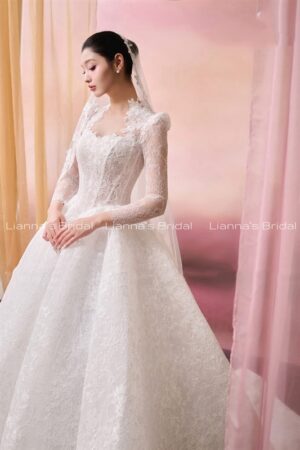 Ball gown wedding dress kiotviet f2e0a243bdaf06da92cf8a8f97e07d8d